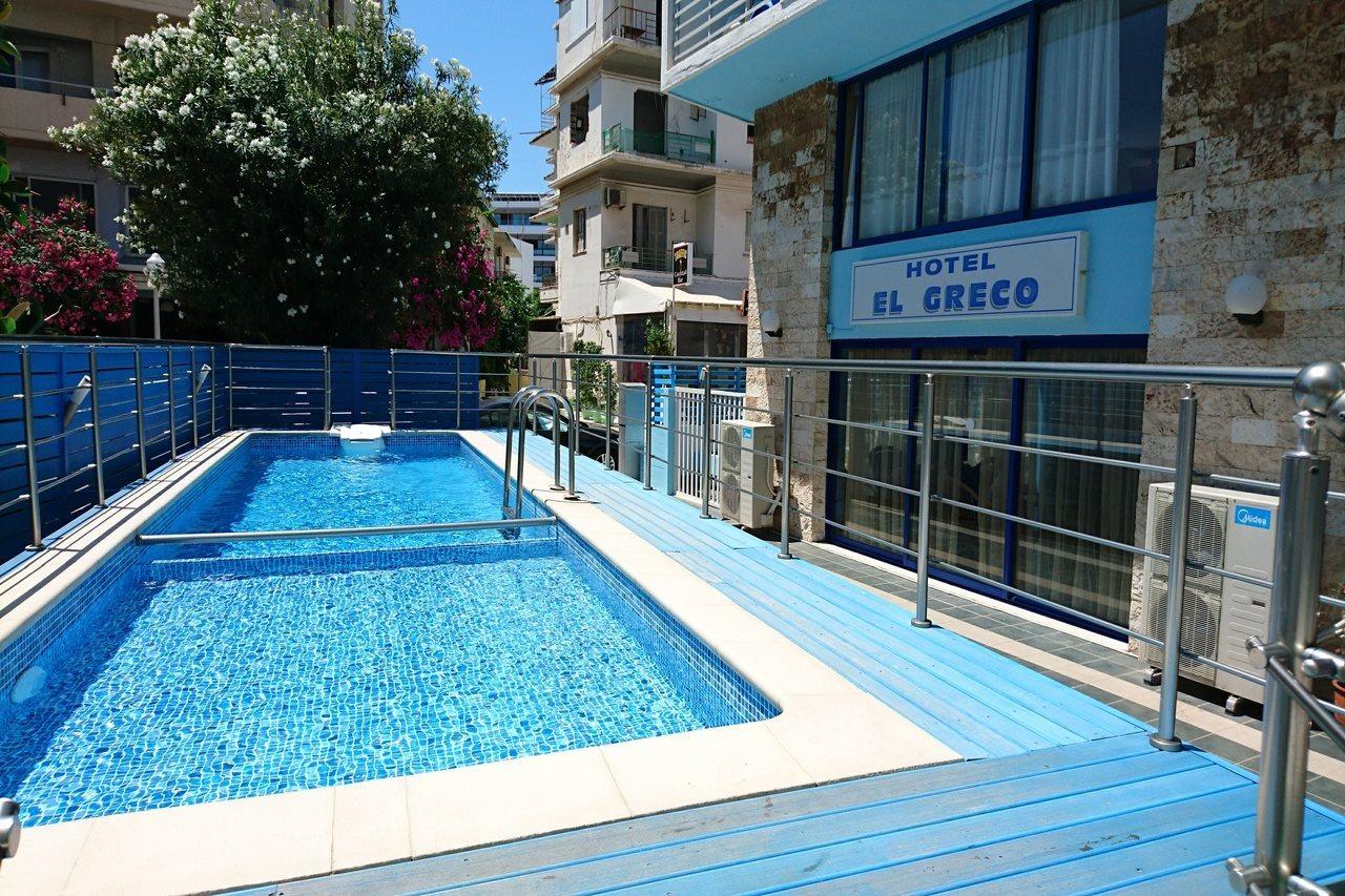 Hotel El Greco Rhodes City Esterno foto